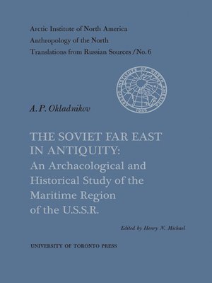 cover image of The Soviet Far East in Antiquity